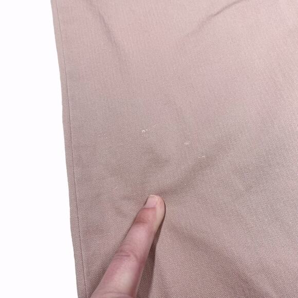 ANTHROPOLOGIE Elevenses Wide Leg Muted Pink Pants w/ Beads & Sequins Size 12 - Picture 6 of 6